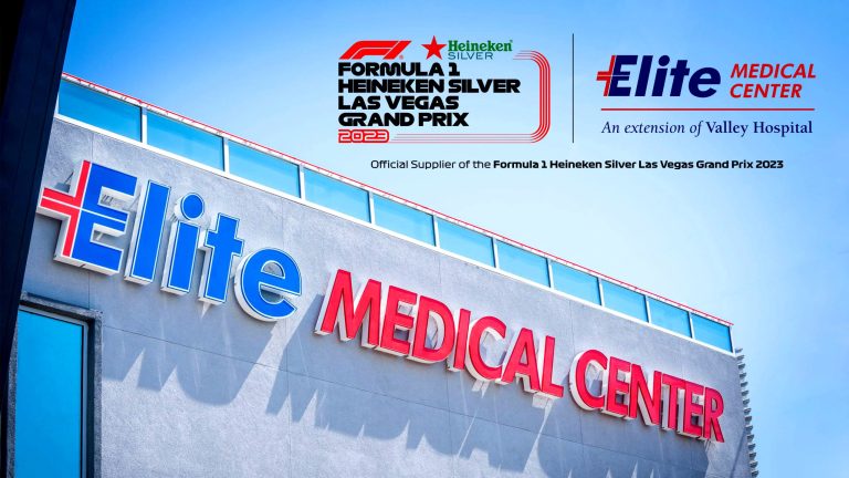 Formula 1 Heineken Silver Las Vegas Grand Prix 2023 Elite Medical Center - Official Supplier of the Formula 1 Heineken Silver Las Vegas Grand Prix 2023