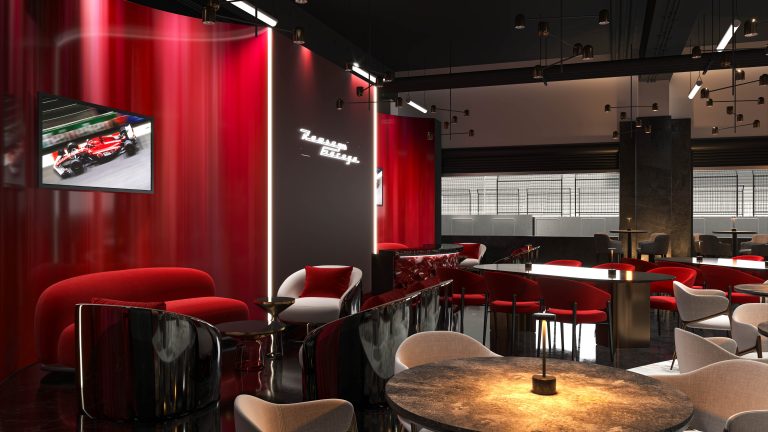 Gordon Ramsay's Garage interior